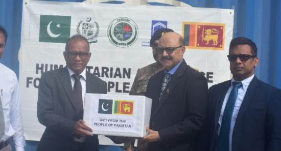 Pakistan Delivers 200 Tons of Aid to Sri Lanka